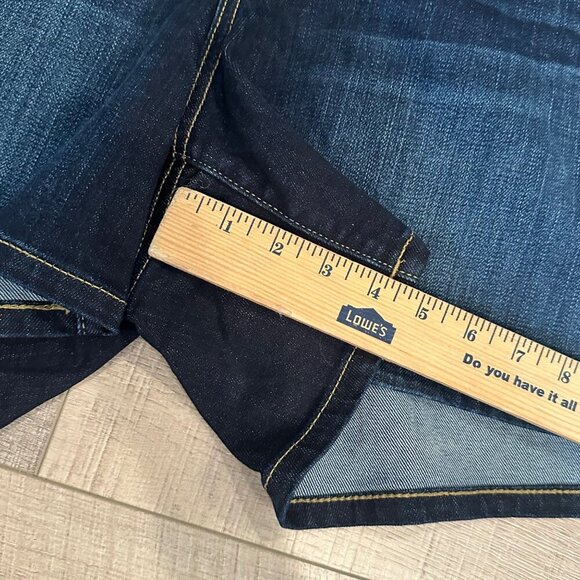 SLINK JEANS WOMENS CURVY DENIM SHORTS SIZE 24 - Picture 3 of 9